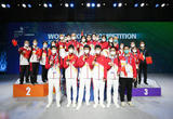 中国代表团在韩国赛区收获3金1铜