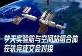 中国空间站首次形成三舱结构