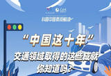 “中国这十年”，交通领域取得的这些成就你知道吗？