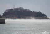 青岛海域现“海浩”景观