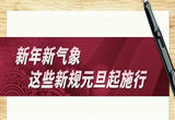 新年新气象，这些新规元旦起施行